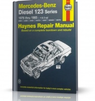 MERCEDES W123 (1976-1985) - instrukcja napraw Haynes