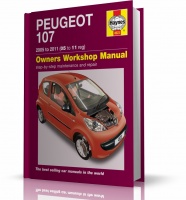 PEUGEOT 107 (2005-2011) - instrukcja napraw Haynes