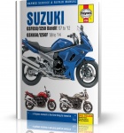 SUZUKI GSF650, GSF1250 BANDIT (07-12) - SUZUKI GSX650F (08-14) - instrukcja napraw Haynes
