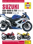 SUZUKI GSX-R600, GSX-R750, GSX-R1000 (2003-2008) - instrukcja napraw Haynes